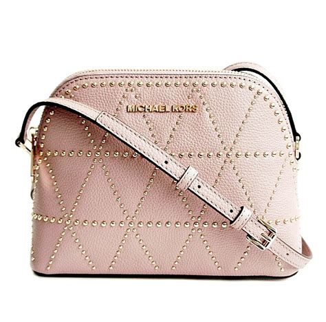 michael kors adele fawn|Michael Kors Adele Fawn Leather Crossbody Bag .